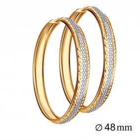 Золотые серьги МАГНАТ МА 021019 МА 021019 фото